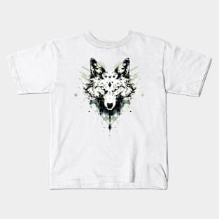 Howling at the Moon: White Wolf Kids T-Shirt